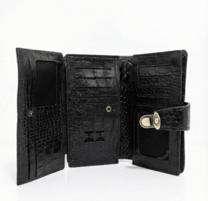 کیف پول چرم طبیعی بالا دسته دار - تصویر 5