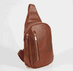 کراس بادی چرم طبیعی مردانه مدل آترین - تصویر 2