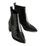 بوت زنانه چرم دست‌دوز