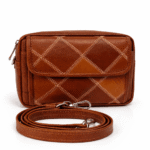 کیف دوشی چرم طبیعی زنانه مدل آوین