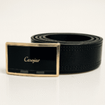 کمربند تمام چرم پلاکی مدل اهورا